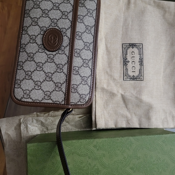 Authentic Gucci Mini Bag with Interlocking G - Picture 10 of 13